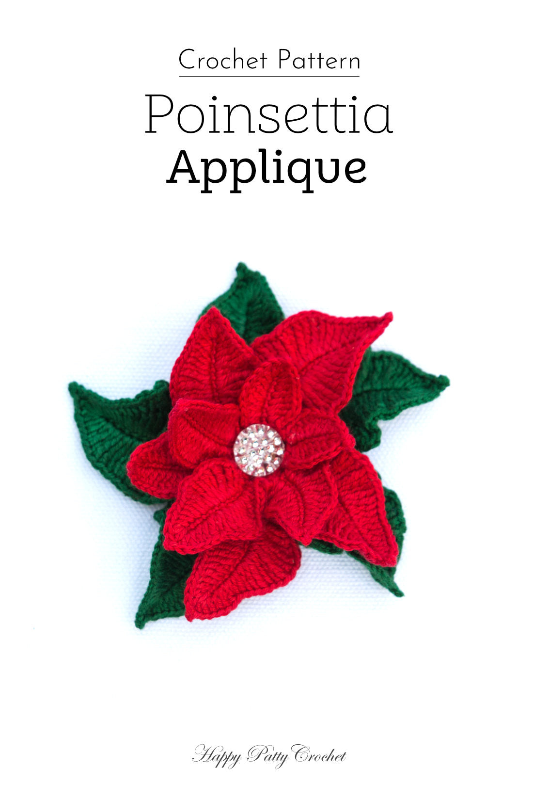 Poinsettia Applique
