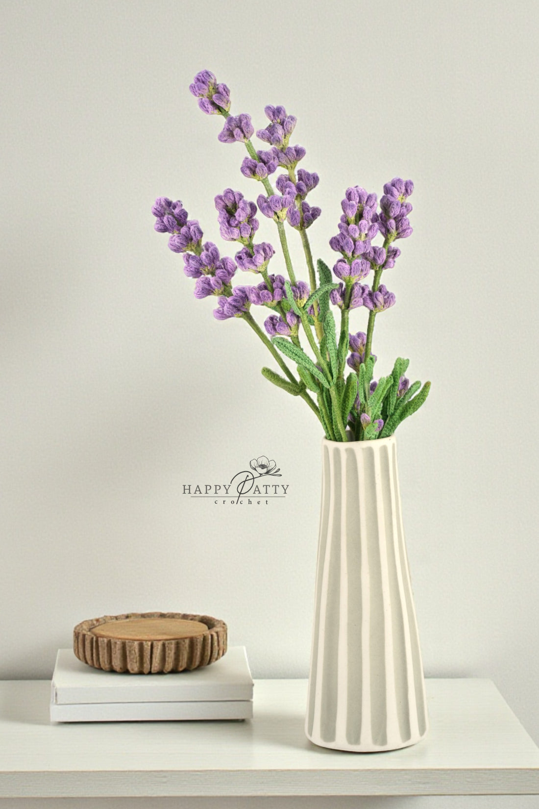 Easy Lavender Crochet Pattern by Happy Patty Crochet