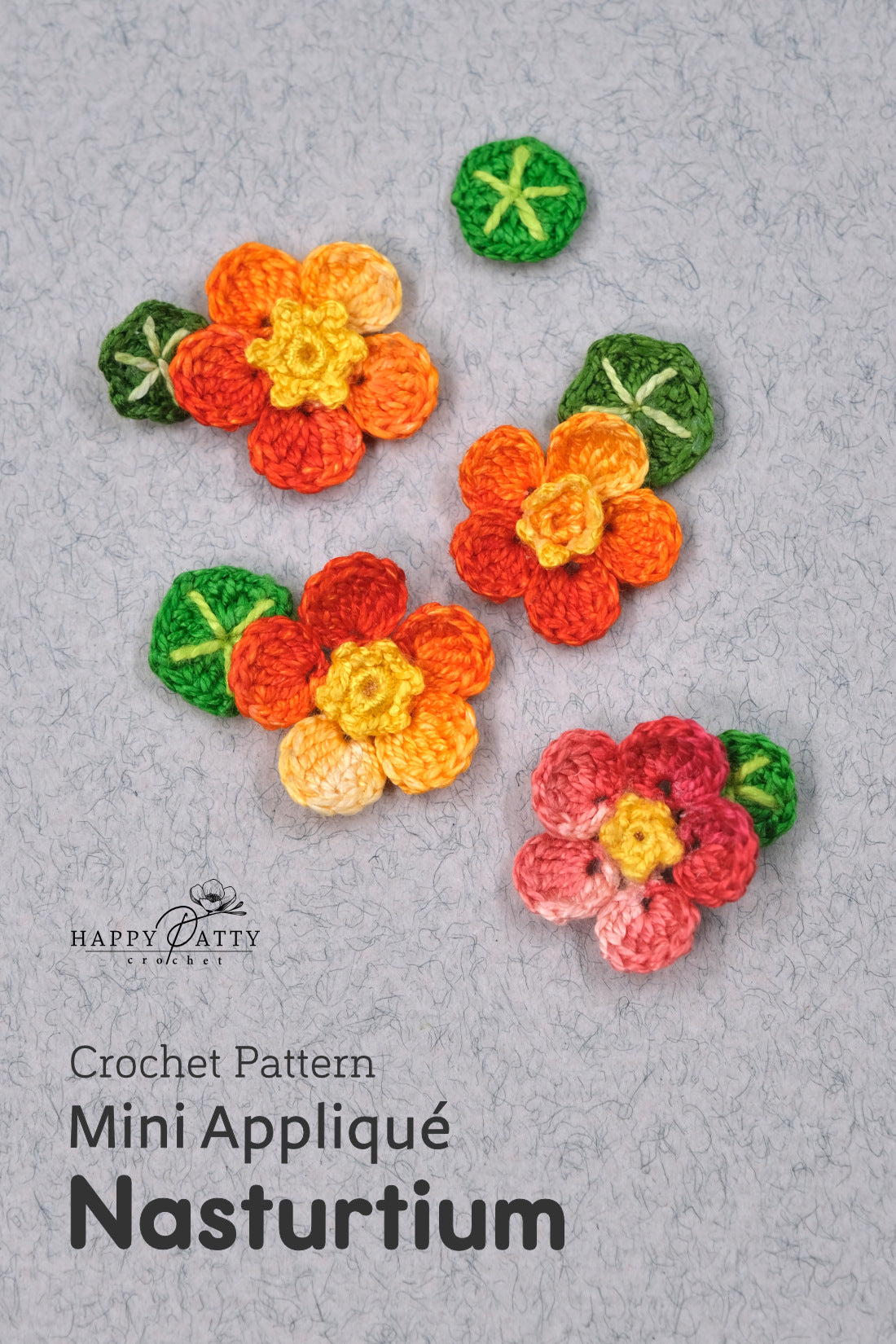 Mini Flower Appliques E-Book, Part 2