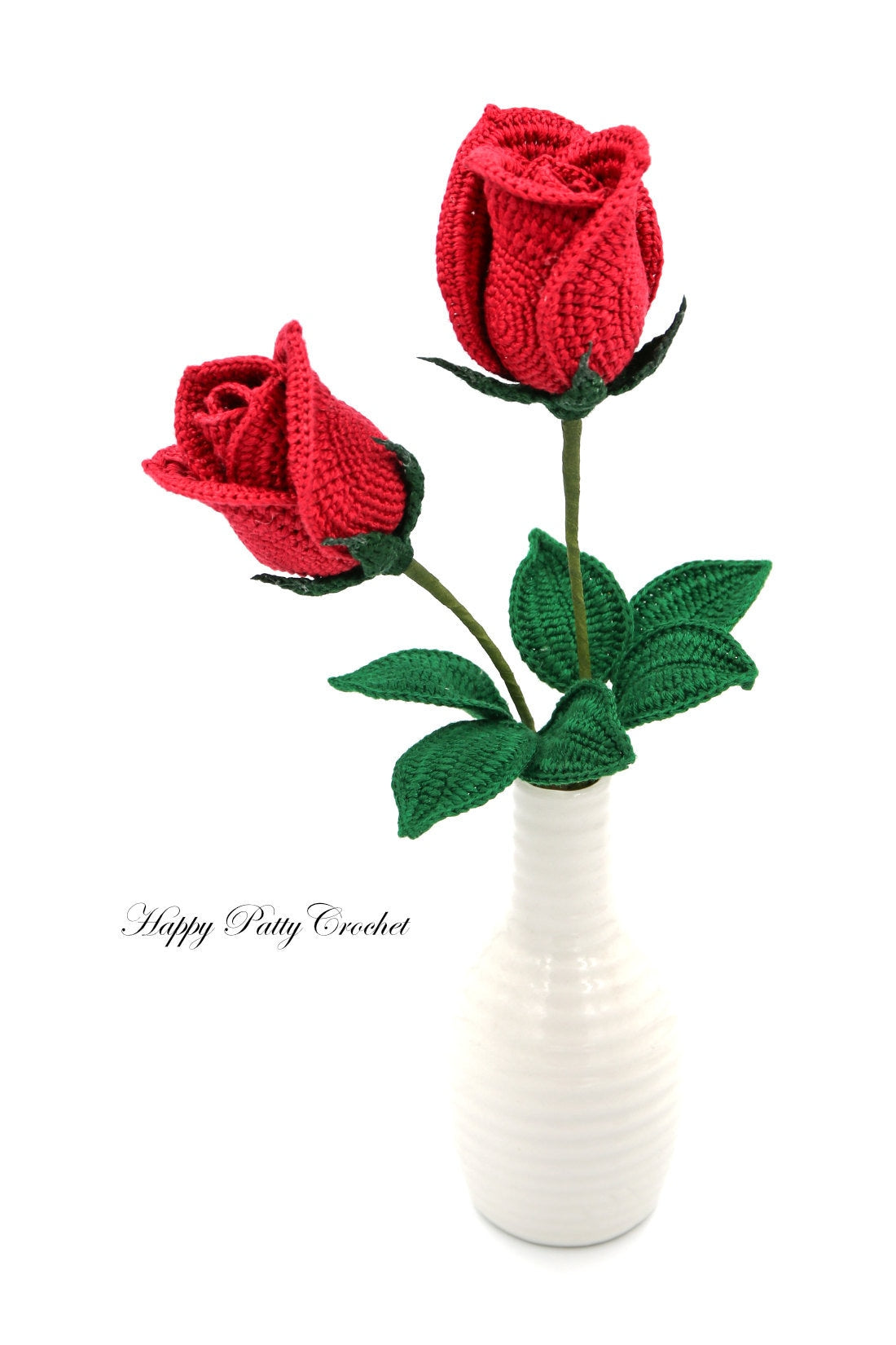 Easy Crochet Roses Patterns - Crochet Rose Patterns for Bouquet & Arrangement