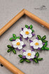 Crochet Mini Columbine Applique Pattern - Crochet Flower Pattern for a Miniature Columbine Applique