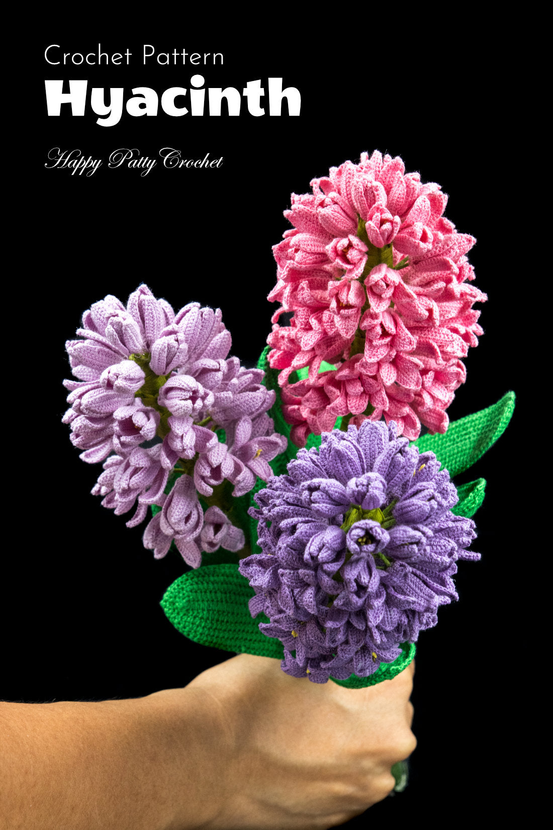 Crochet Hyacinth Pattern by Happy Patty Crochet