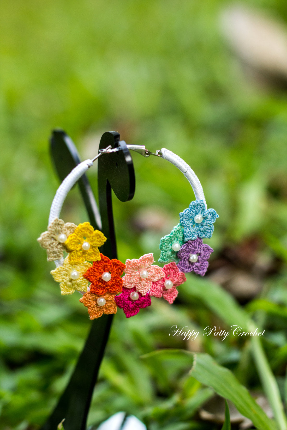 Floral Emerald and Diamond Hoop Earrings | Floral Lattice | Brilliant Earth
