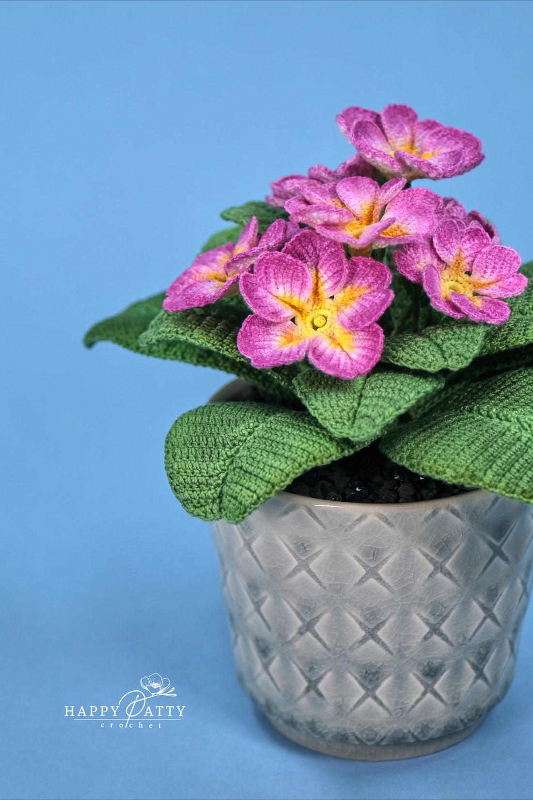 Realistic, Unique, Crochet Flower Patterns by Happy Patty Crochet