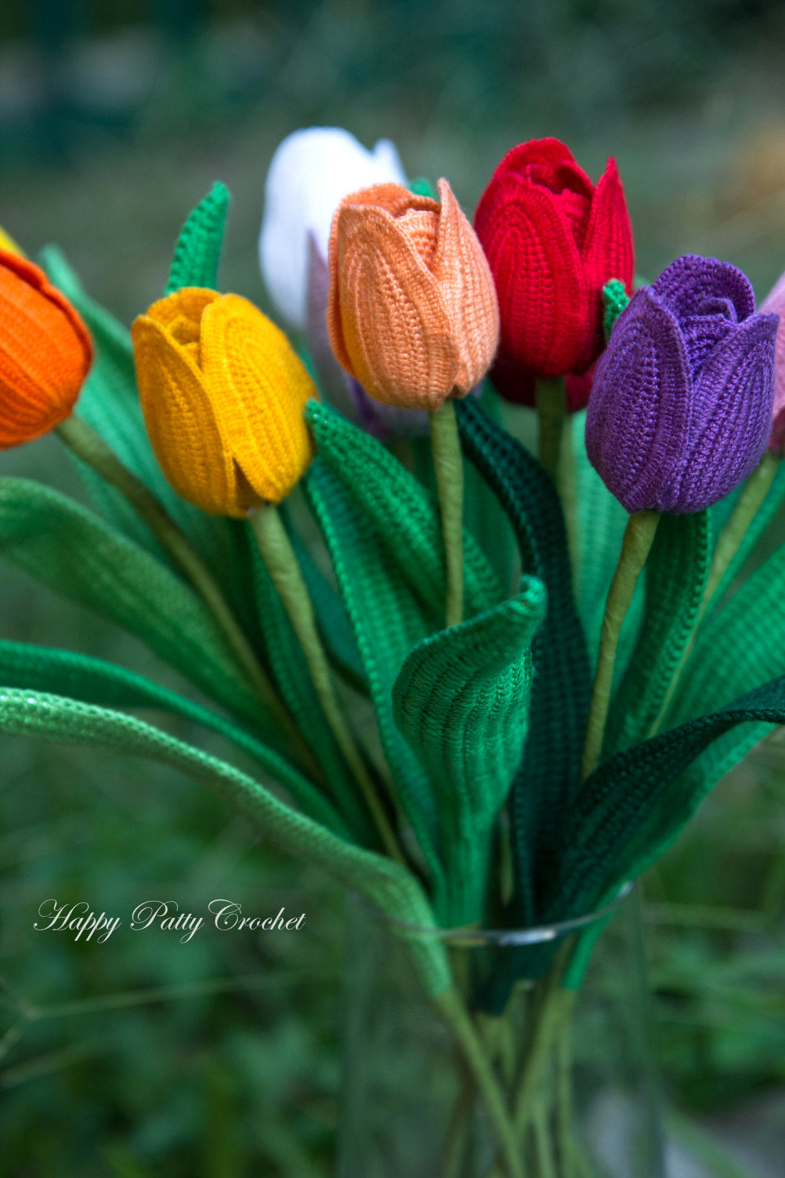 Tulips DONATIONWARE crochet pattern